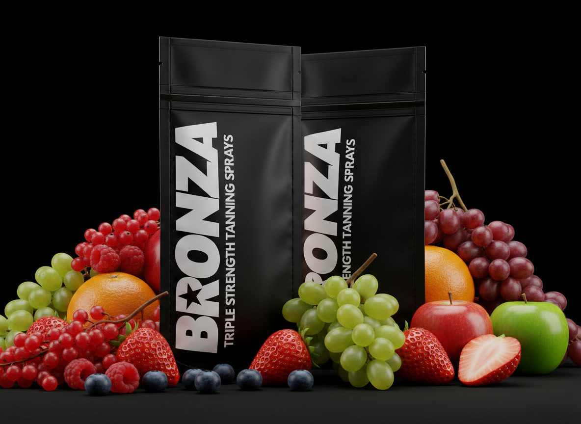2 Flavoured Triple Strength Bronza Sprays