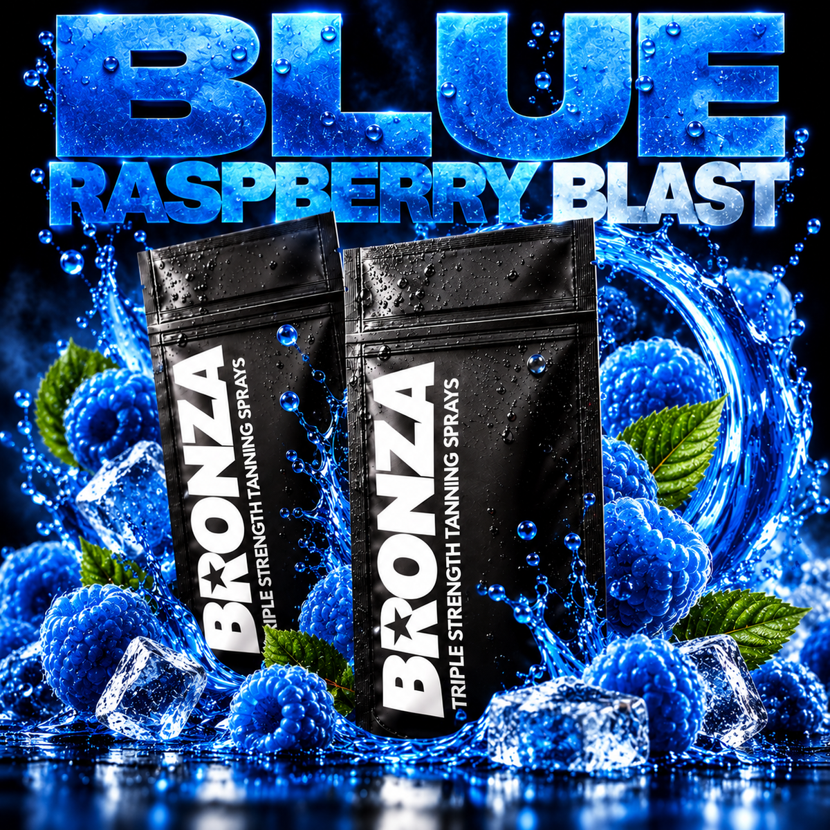 2 Flavoured Triple Strength Bronza Sprays