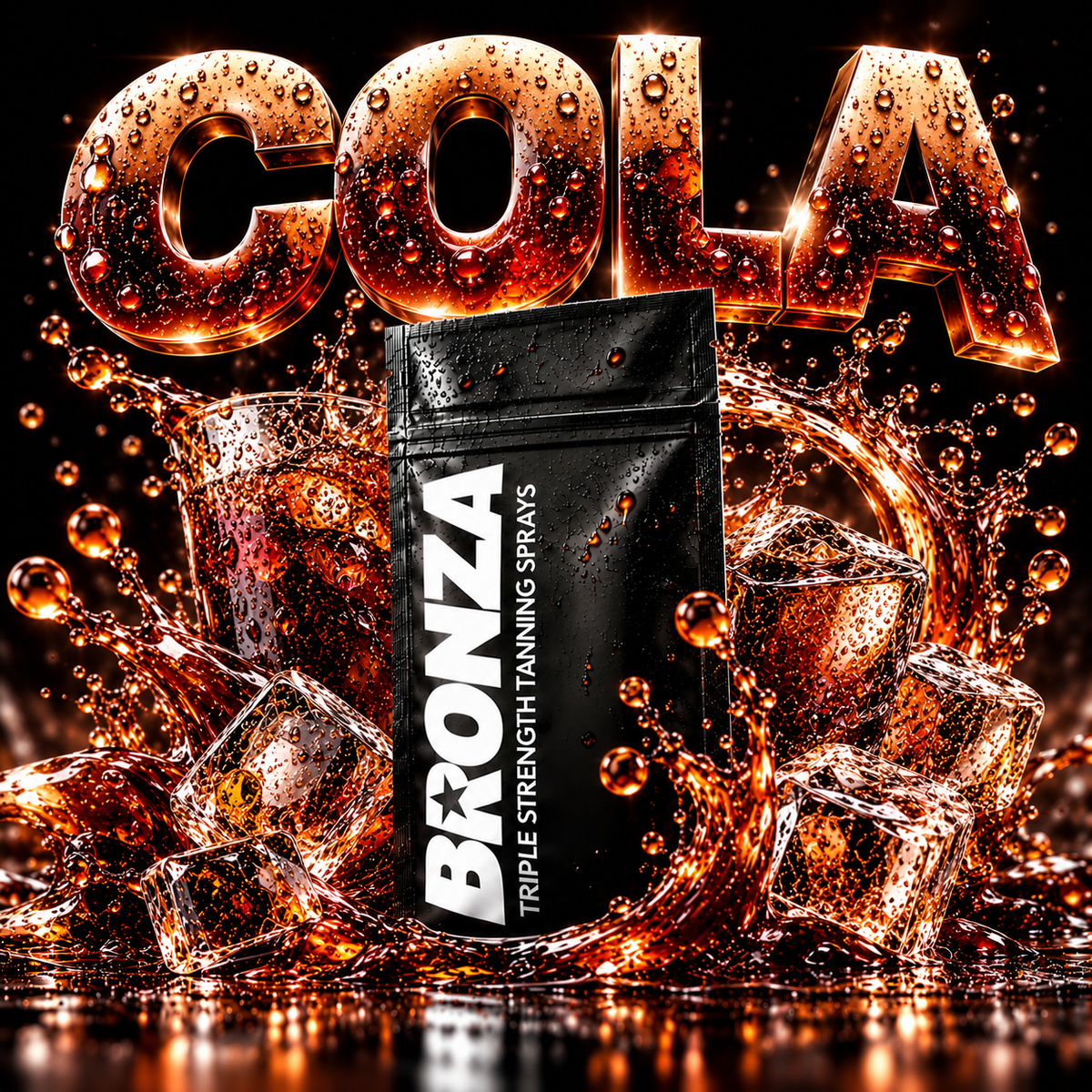 Flavoured Triple Strength Bronza Spray